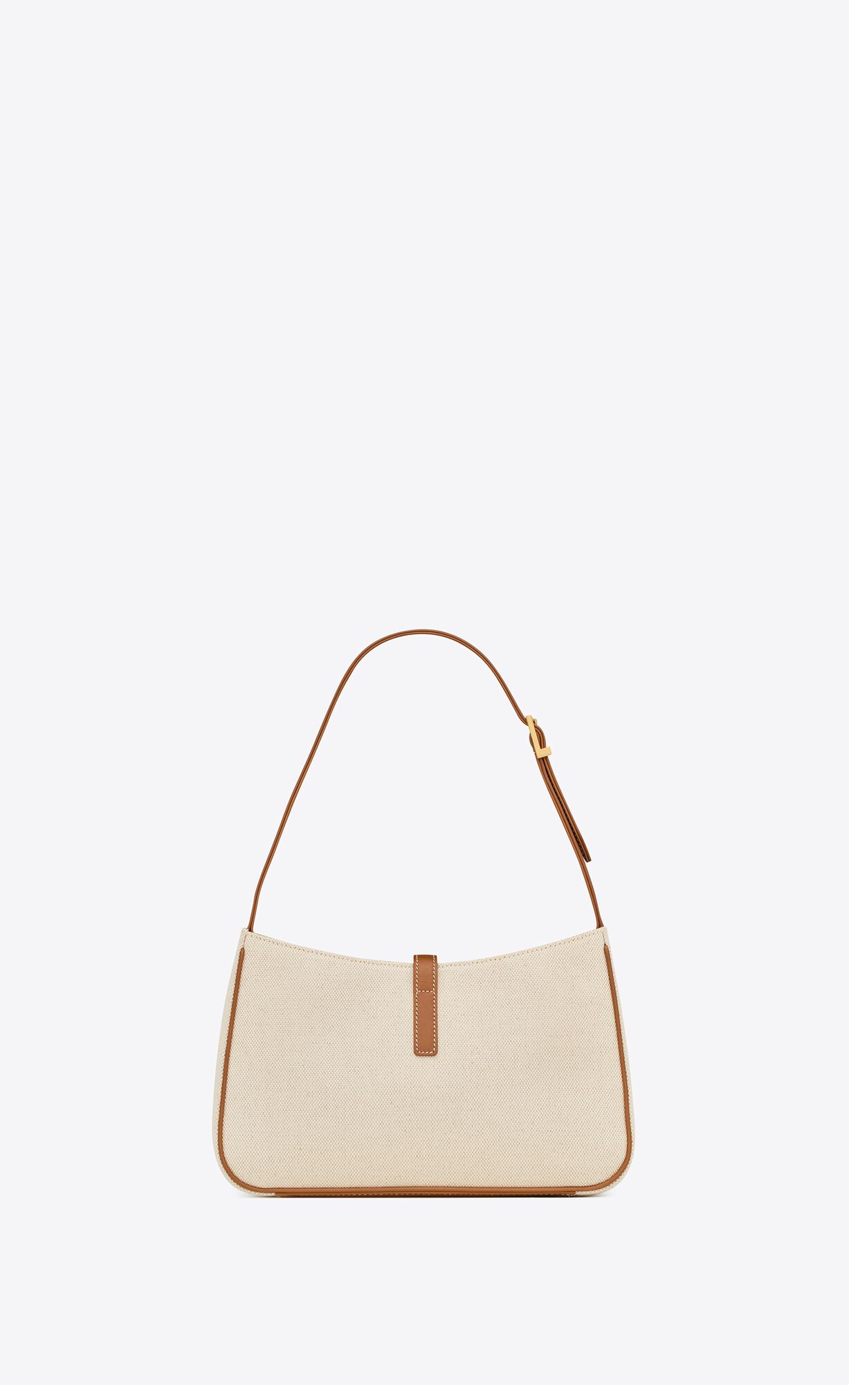le 5 à 7 in canvas and leather grege and brick le 5 à 7 in canvas and leather grege and brick