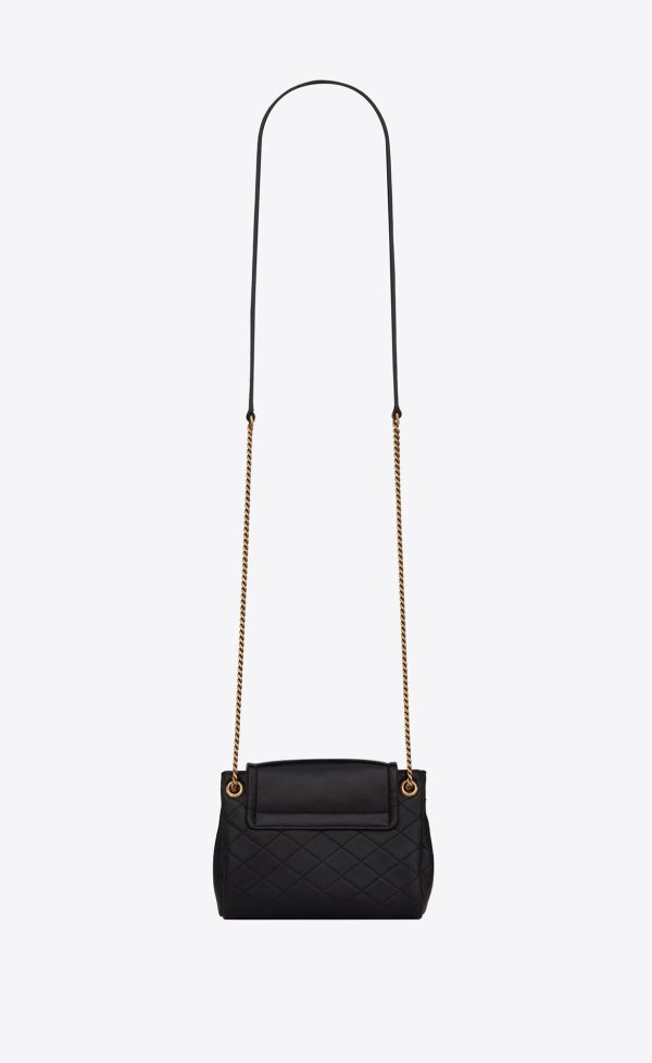 mini nolita in lambskin black