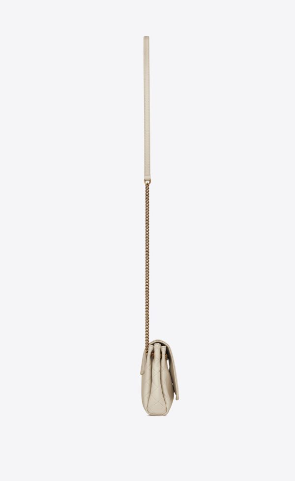 mini nolita in lambskin blanc vintage