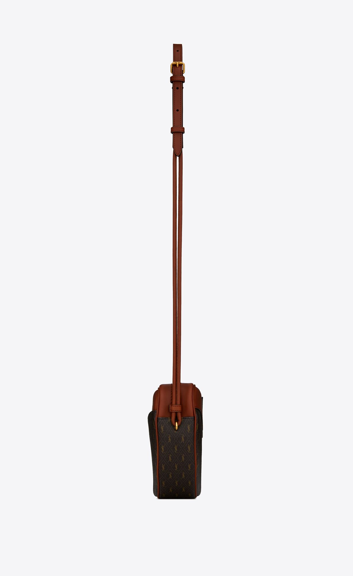 le monogramme cœur bag in cassandre canvas and smooth leather chestnut le monogramme cœur bag in cassandre canvas and smooth leather chestnut