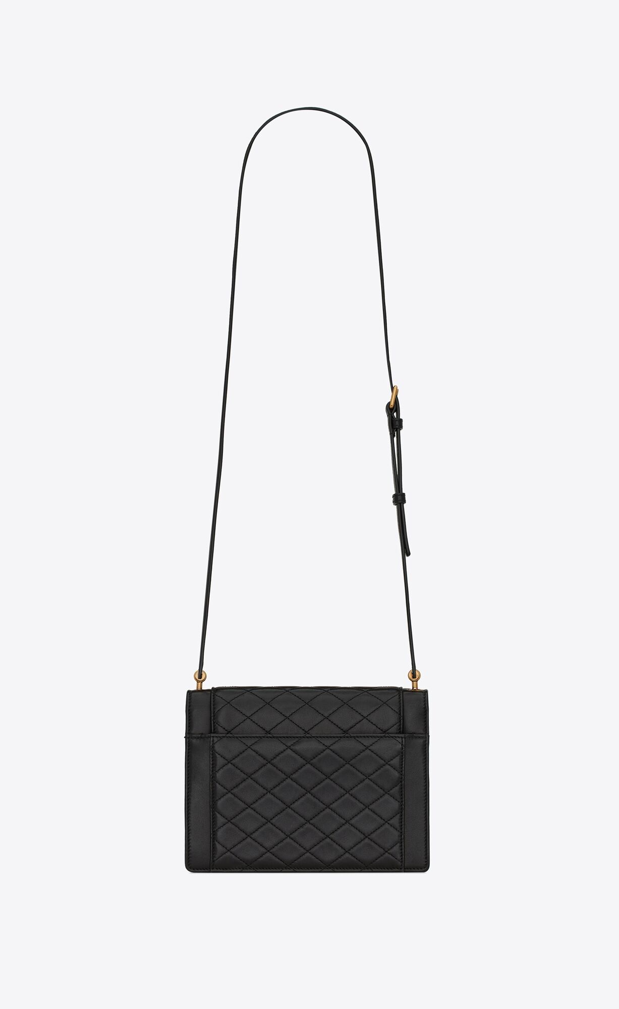 gaby mini satchel in quilted lambskin noir gaby mini satchel in quilted lambskin noir