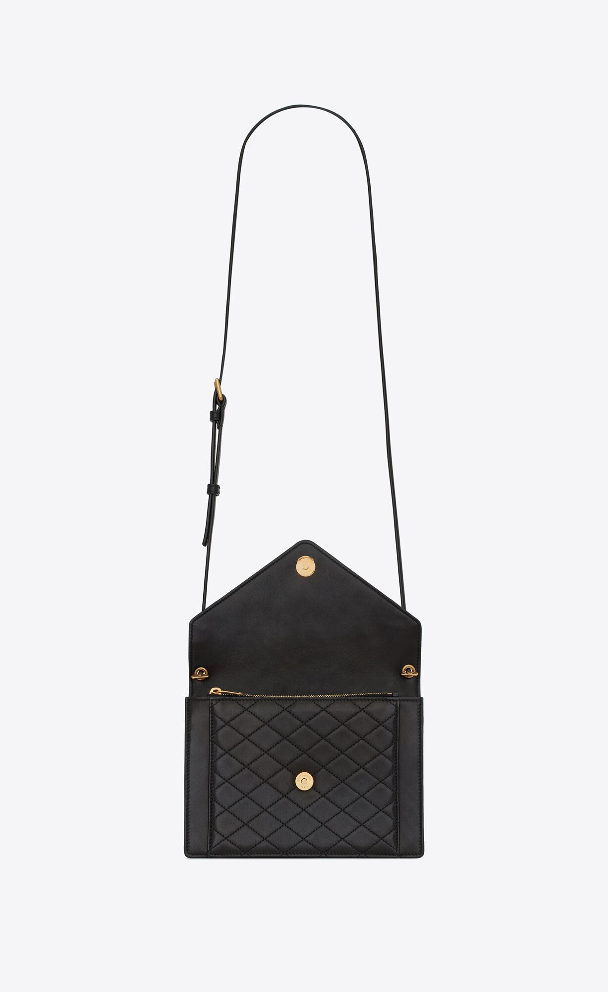 gaby mini satchel in quilted lambskin noir gaby mini satchel in quilted lambskin noir
