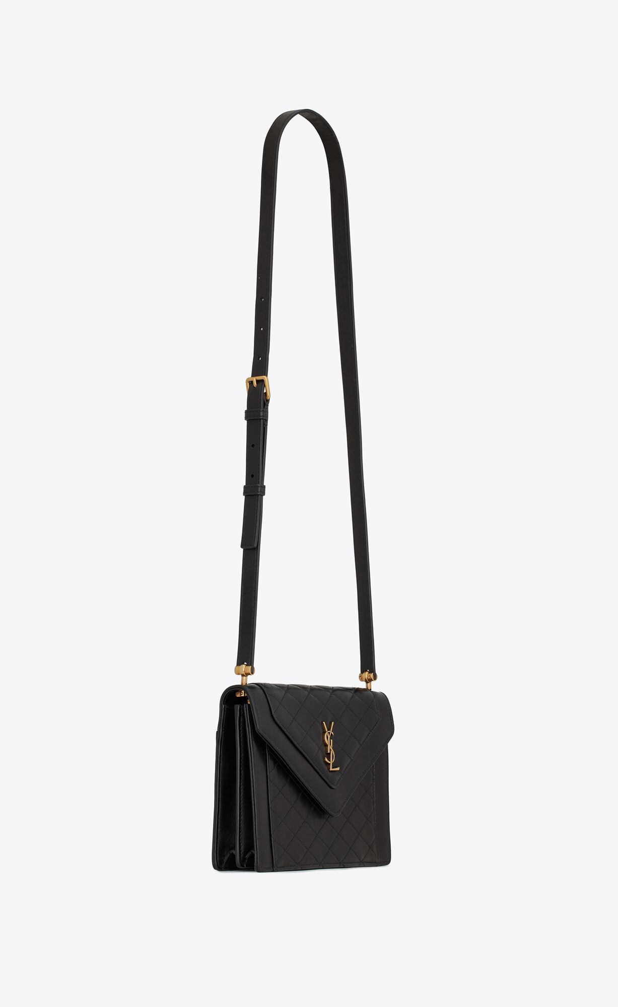 gaby mini satchel in quilted lambskin noir gaby mini satchel in quilted lambskin noir