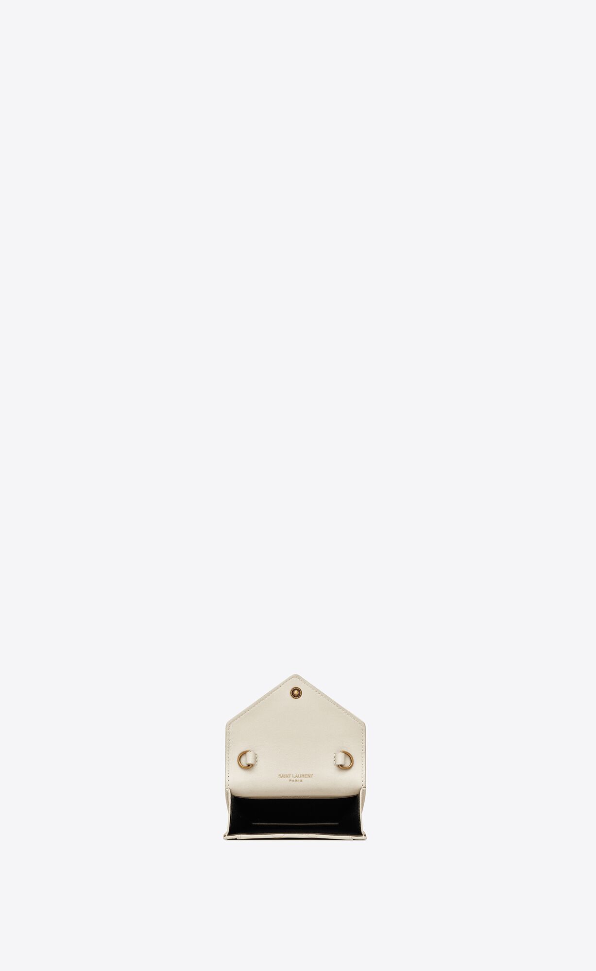 gaby micro bag in quilted lambskin blanc vintage gaby micro bag in quilted lambskin blanc vintage