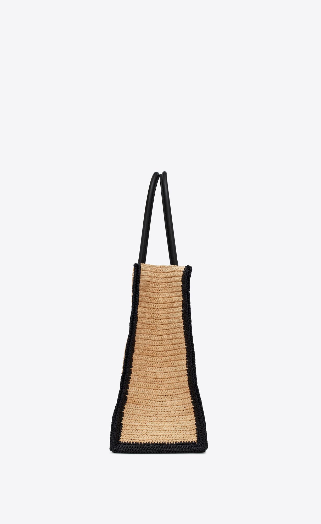 rive gauche tote bag in raffia and leather beige naturel rive gauche tote bag in raffia and leather beige naturel