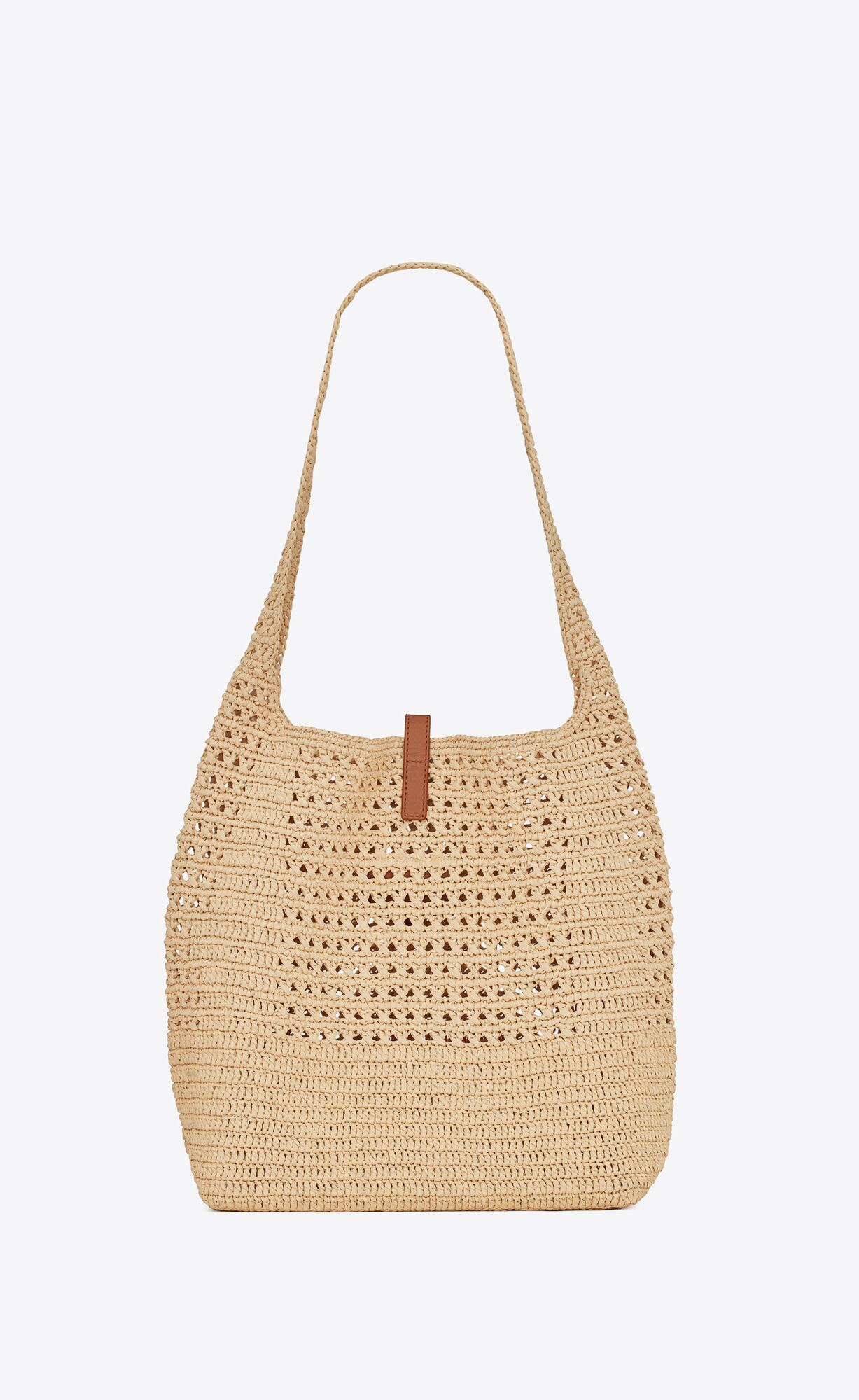 le 5 a 7 in raffia crochet and smooth leather naturel le 5 a 7 in raffia crochet and smooth leather naturel