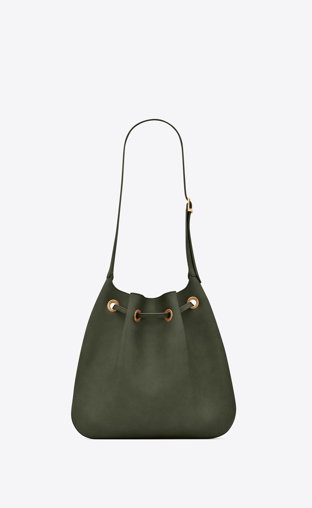 paris vii medium in soft leather vert fonce paris vii medium in soft leather vert fonce