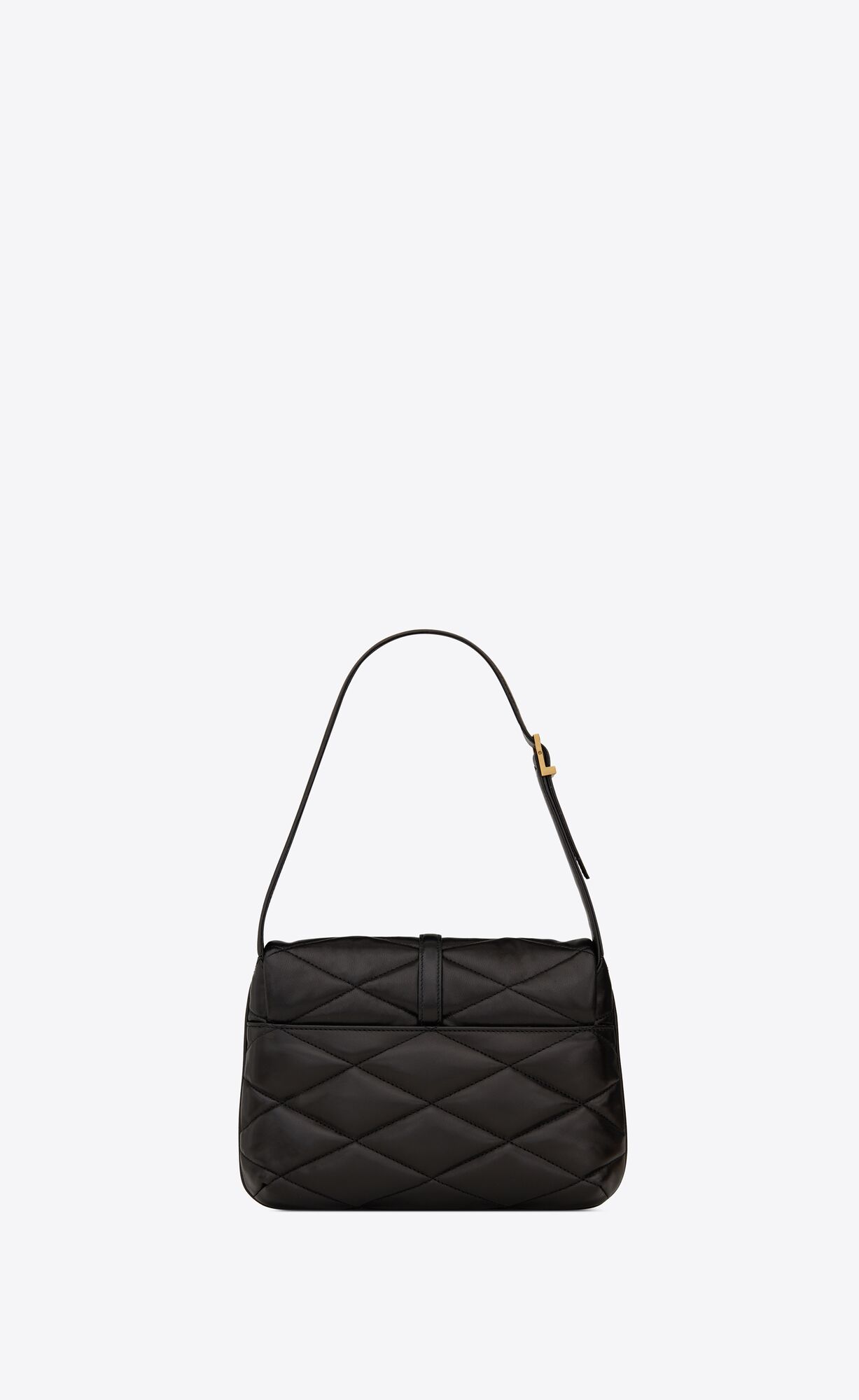 le 57 hobo bag in quilted lambskin black le 57 hobo bag in quilted lambskin black