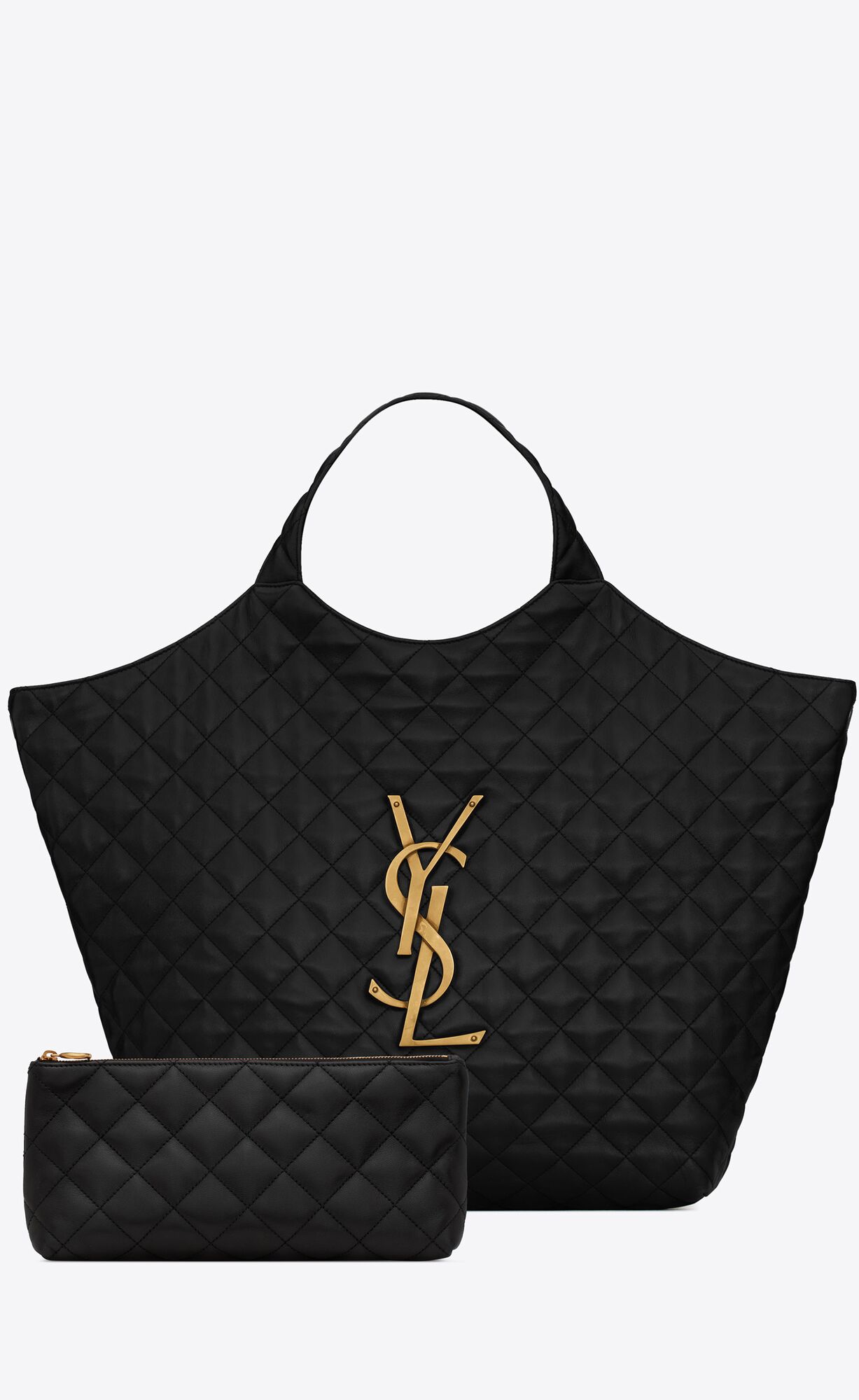 icare maxi shopping bag in quilted lambskin black icare maxi shopping bag in quilted lambskin black