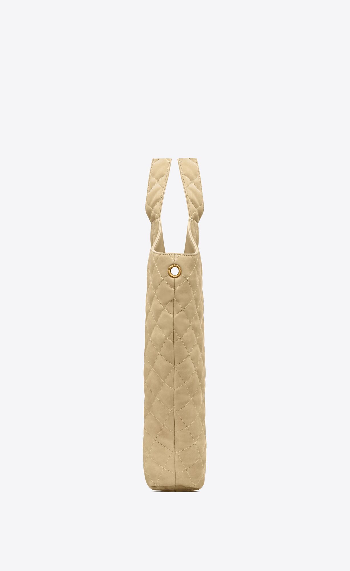 icare maxi shopping bag in quilted nubuck suede beige icare maxi shopping bag in quilted nubuck suede beige