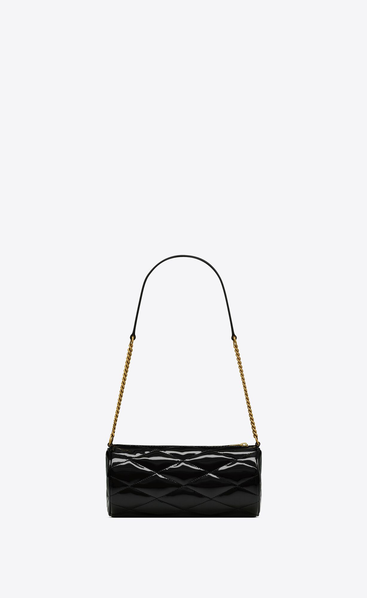 sade mini in quilted patent leather black sade mini in quilted patent leather black