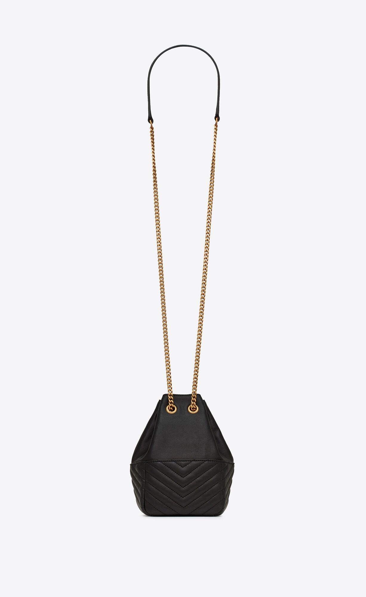 joe mini bucket bag in quilted lambskin black joe mini bucket bag in quilted lambskin black
