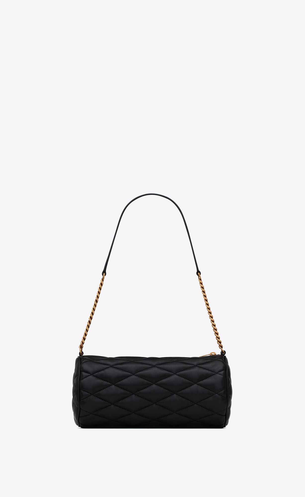 sade small tube bag in quilted lambskin noir sade small tube bag in quilted lambskin noir