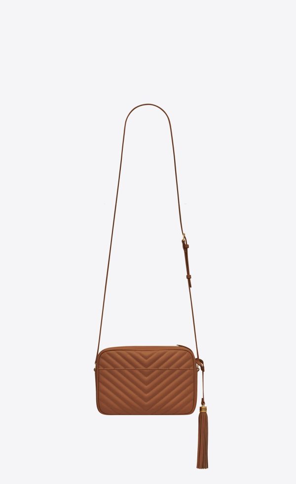 lou in quilted leather cinnamon