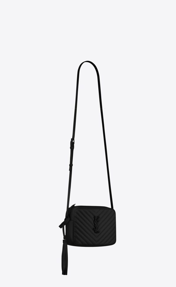 lou in quilted leather black