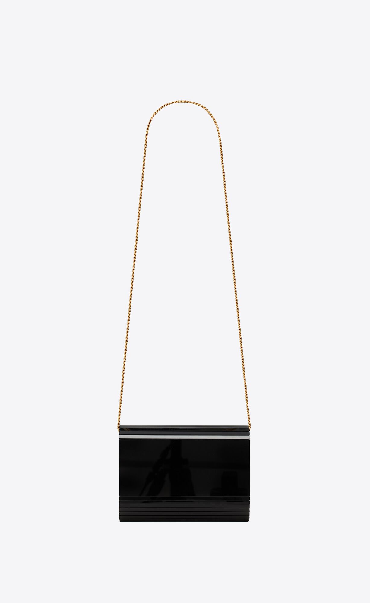 vicky miniaudiere in plexiglass black vicky miniaudiere in plexiglass black