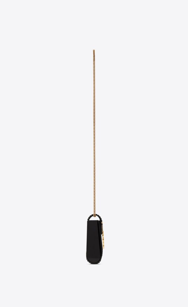 vicky miniaudiere in plexiglass black