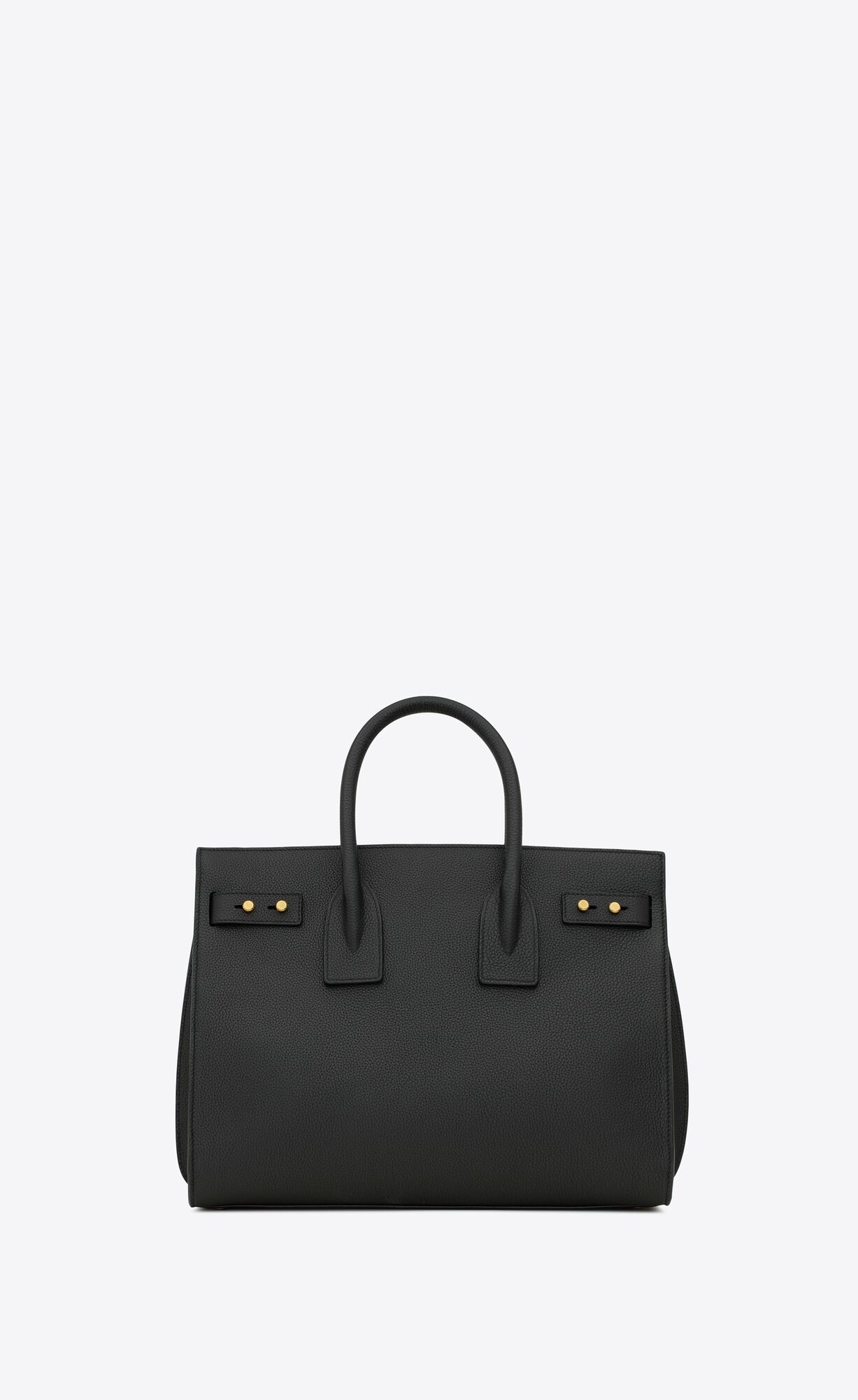 small sac de jour in supple grained leather black small sac de jour in supple grained leather black