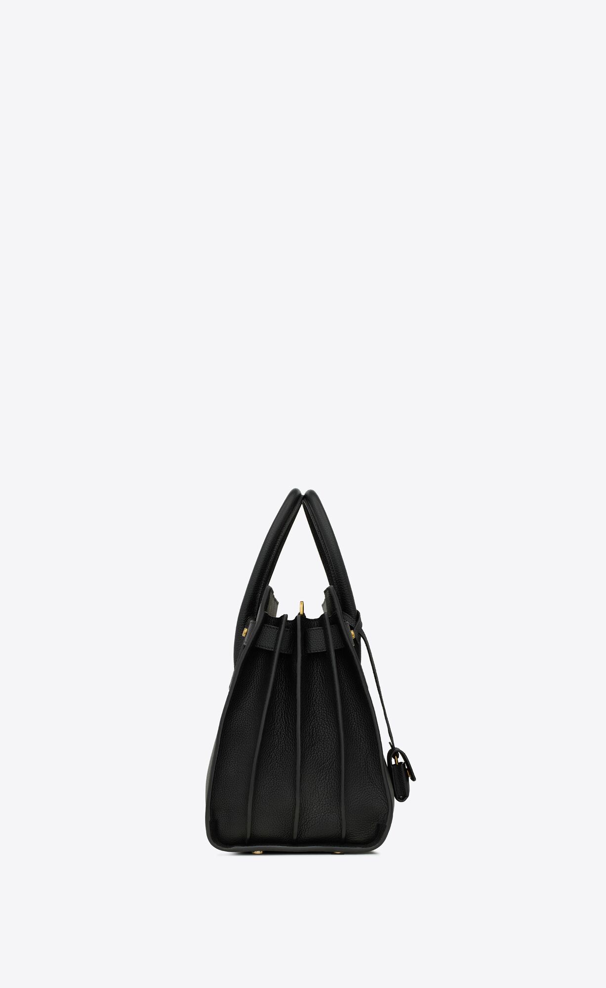 small sac de jour in supple grained leather black small sac de jour in supple grained leather black