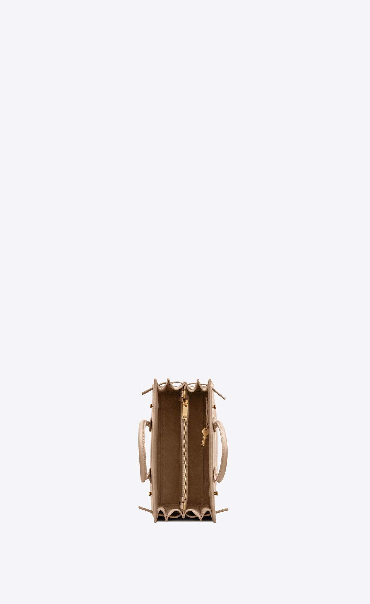 sac de jour nano in supple grained leather dark beige sac de jour nano in supple grained leather dark beige