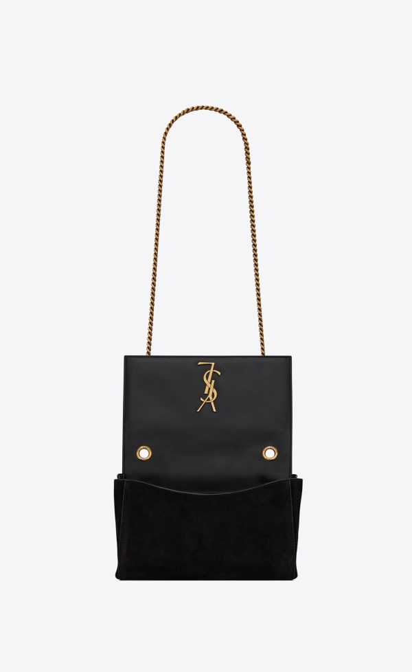 small reversible kate in suede black