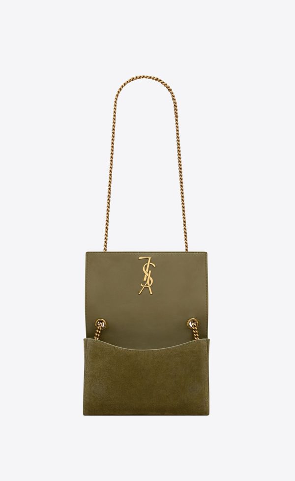 small reversible kate in suede loden green