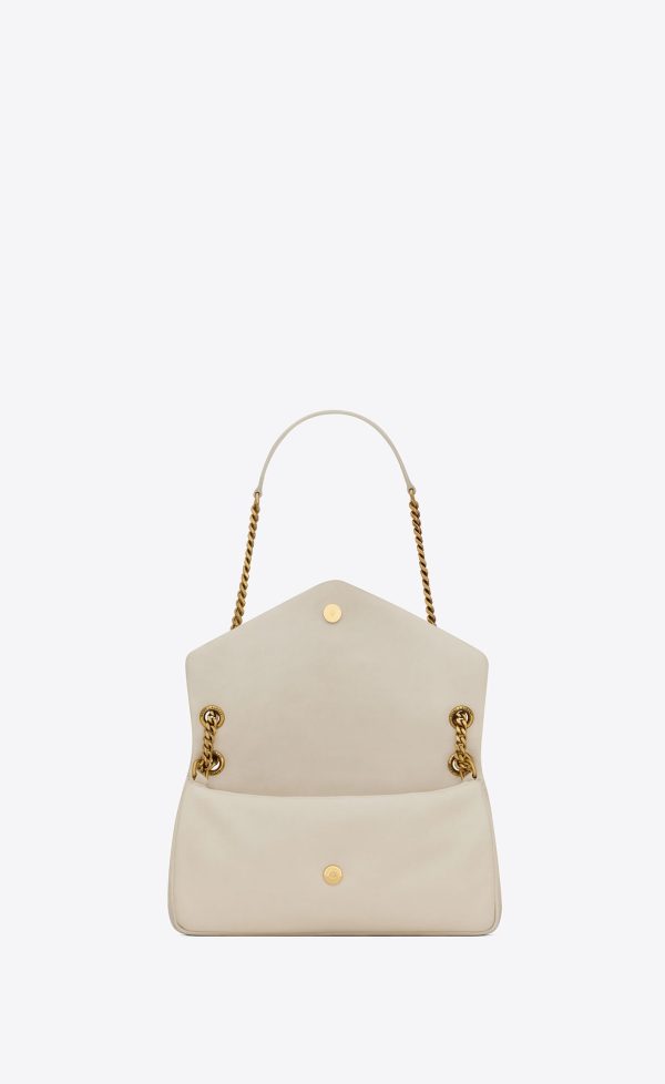 calypso in lambskin blanc vintage