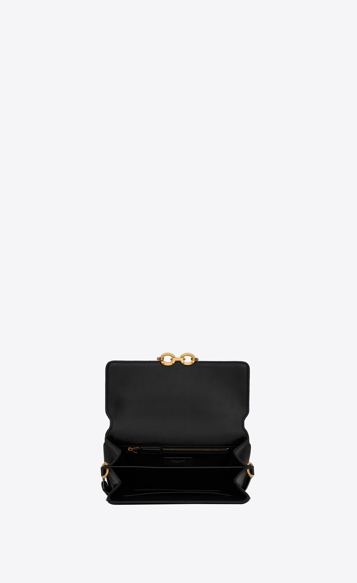 le maillon satchel in quilted lambskin black le maillon satchel in quilted lambskin black