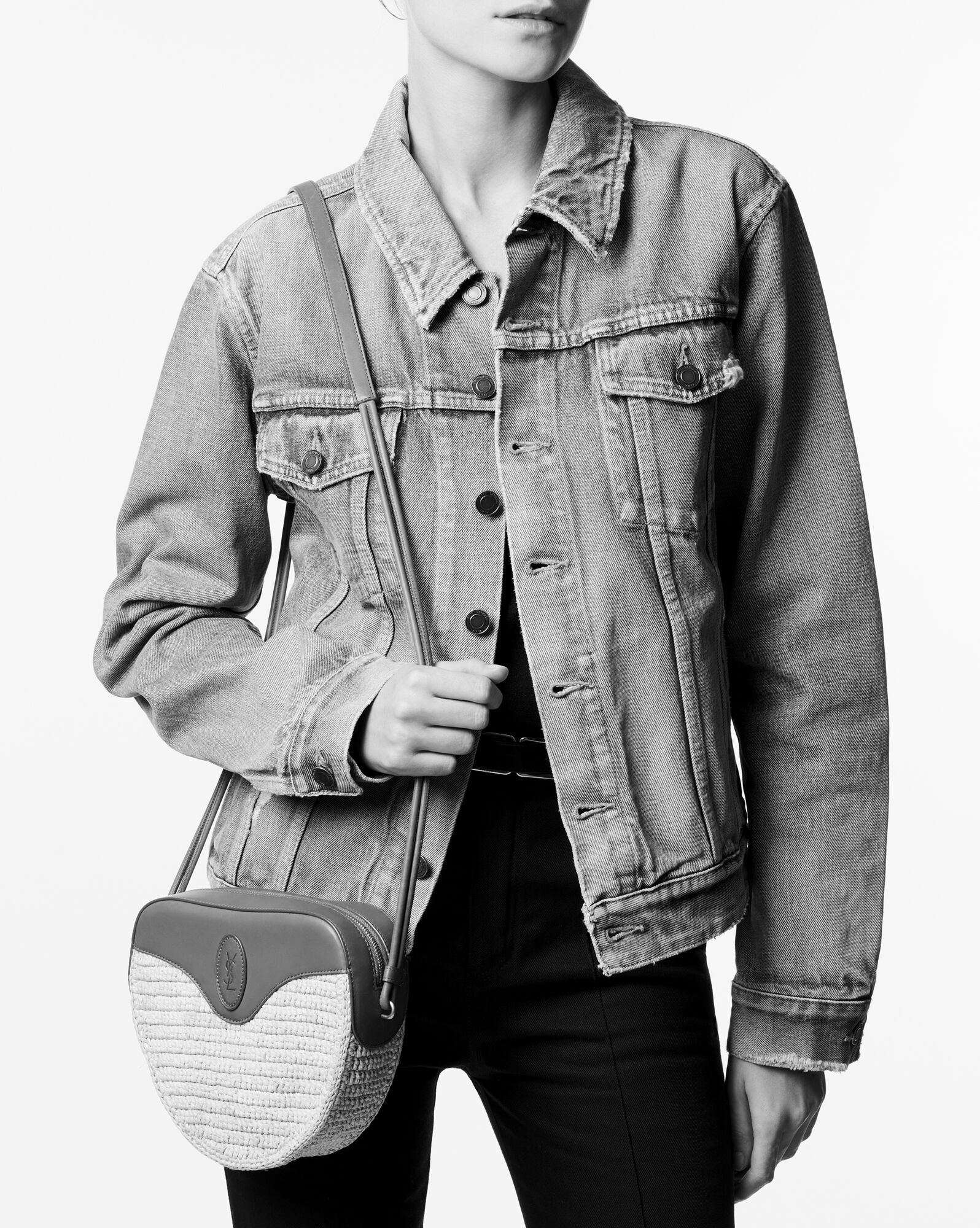 le cœur in raffia and vegetable tanned leather natural and brick le cœur in raffia and vegetable tanned leather natural and brick