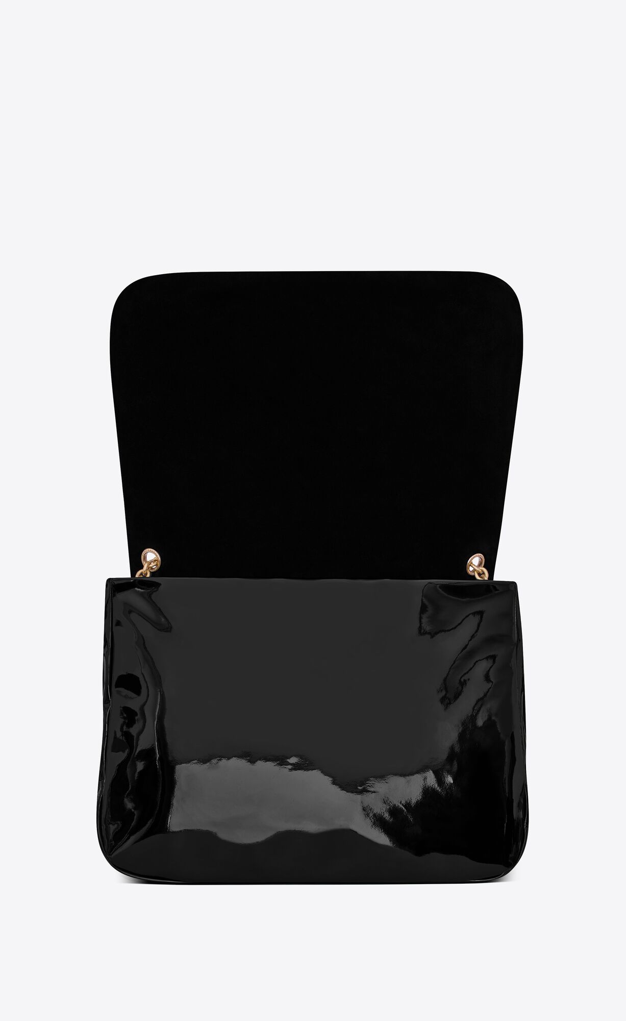 jamie 4.3 in patent effect fabric black jamie 4.3 in patent effect fabric black