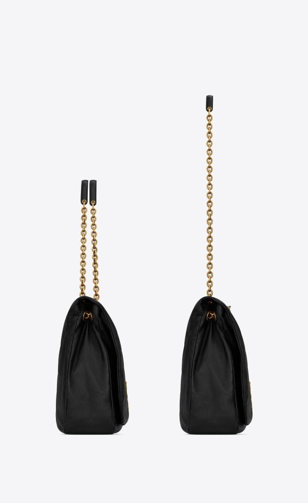jamie 4.3 in lambskin black