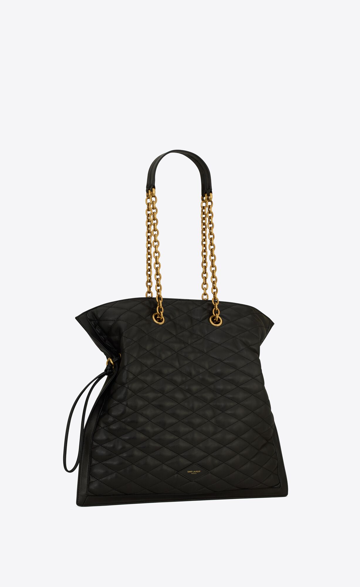 le pochon in quilted lambskin black le pochon in quilted lambskin black