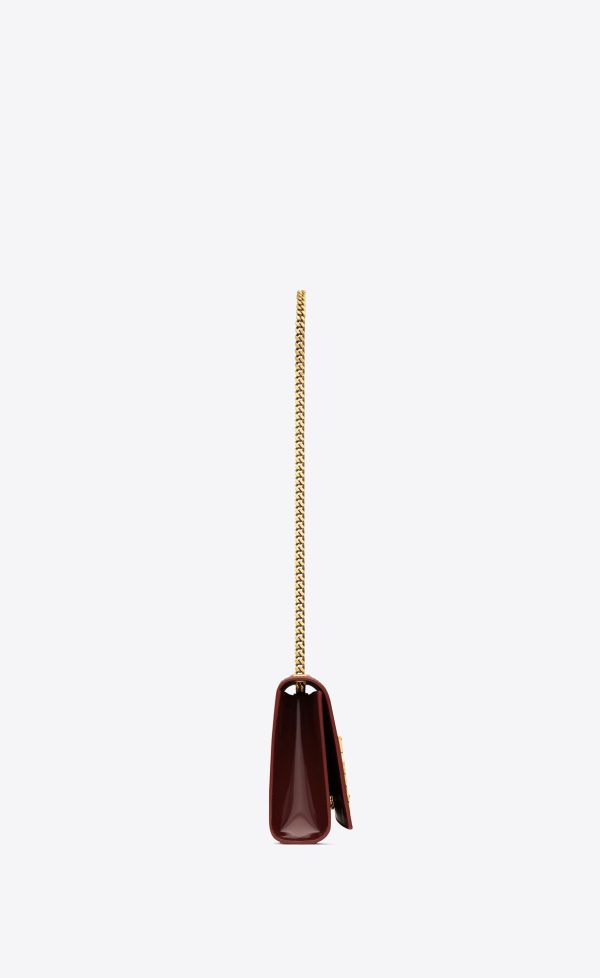 small kate in nappa leather off white and oxblood red