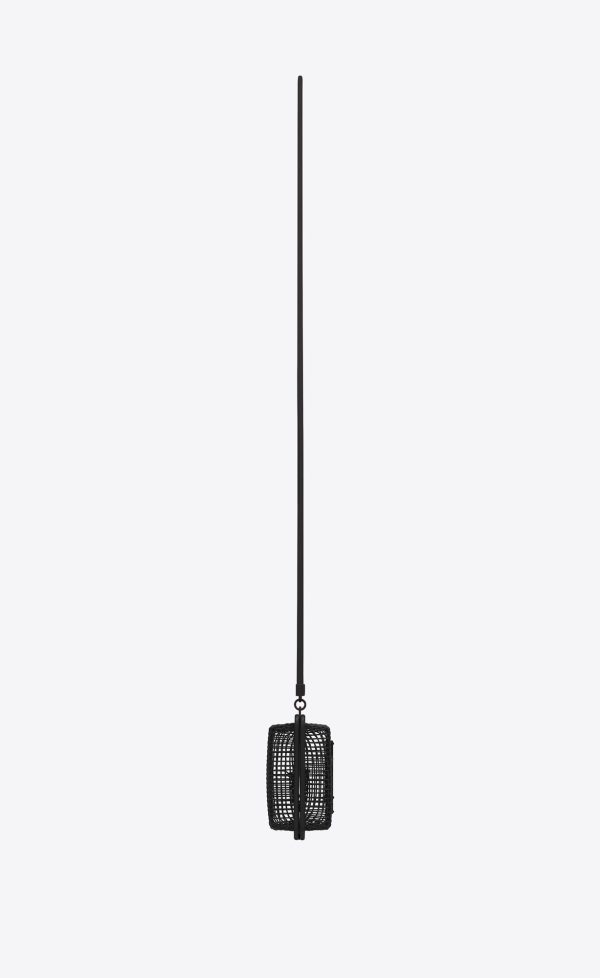 evening cage metallic black