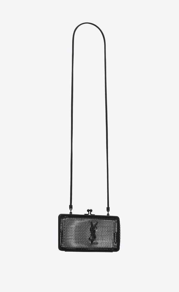 evening cage metallic black