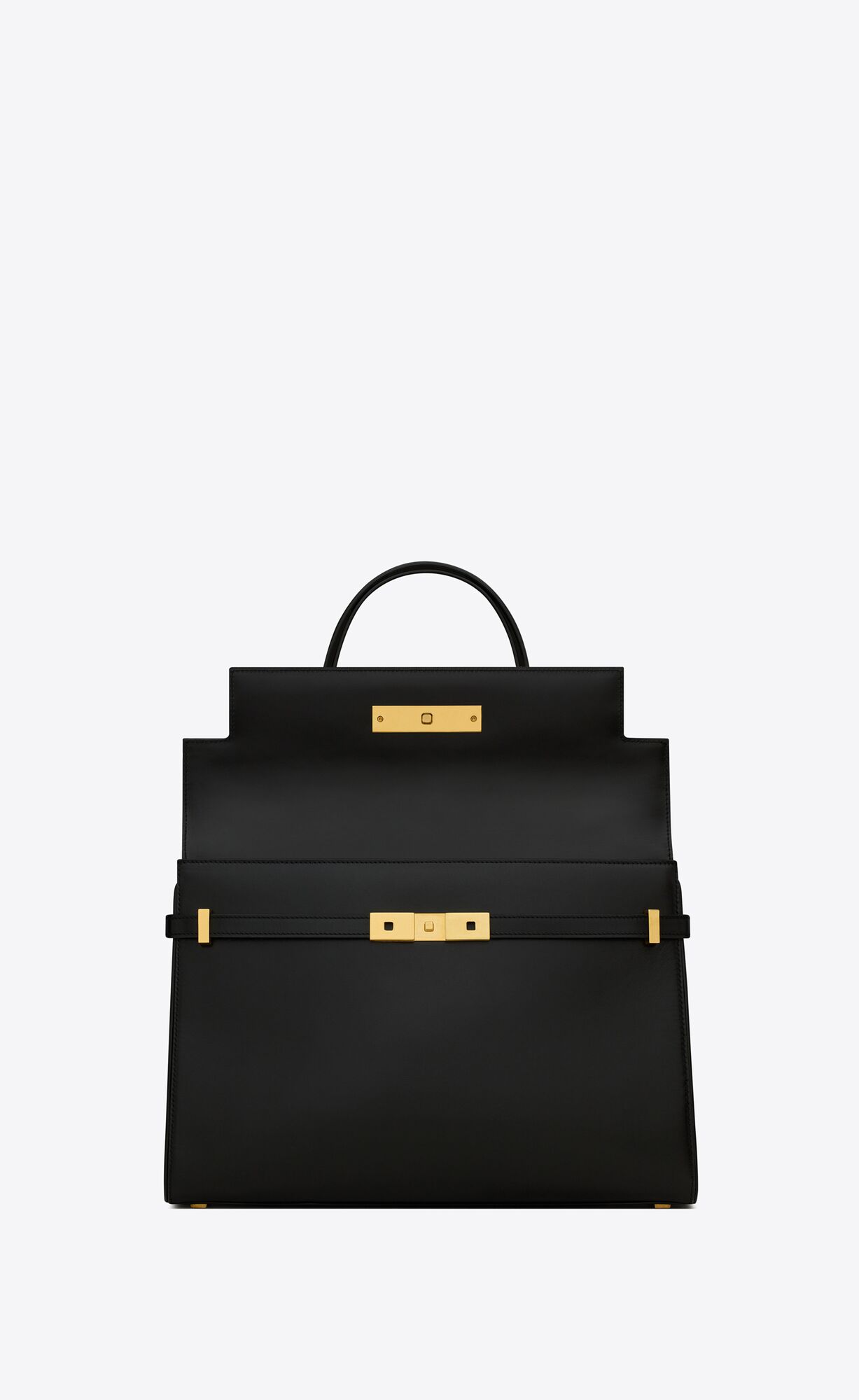 manhattan in box saint laurent leather black manhattan in box saint laurent leather black