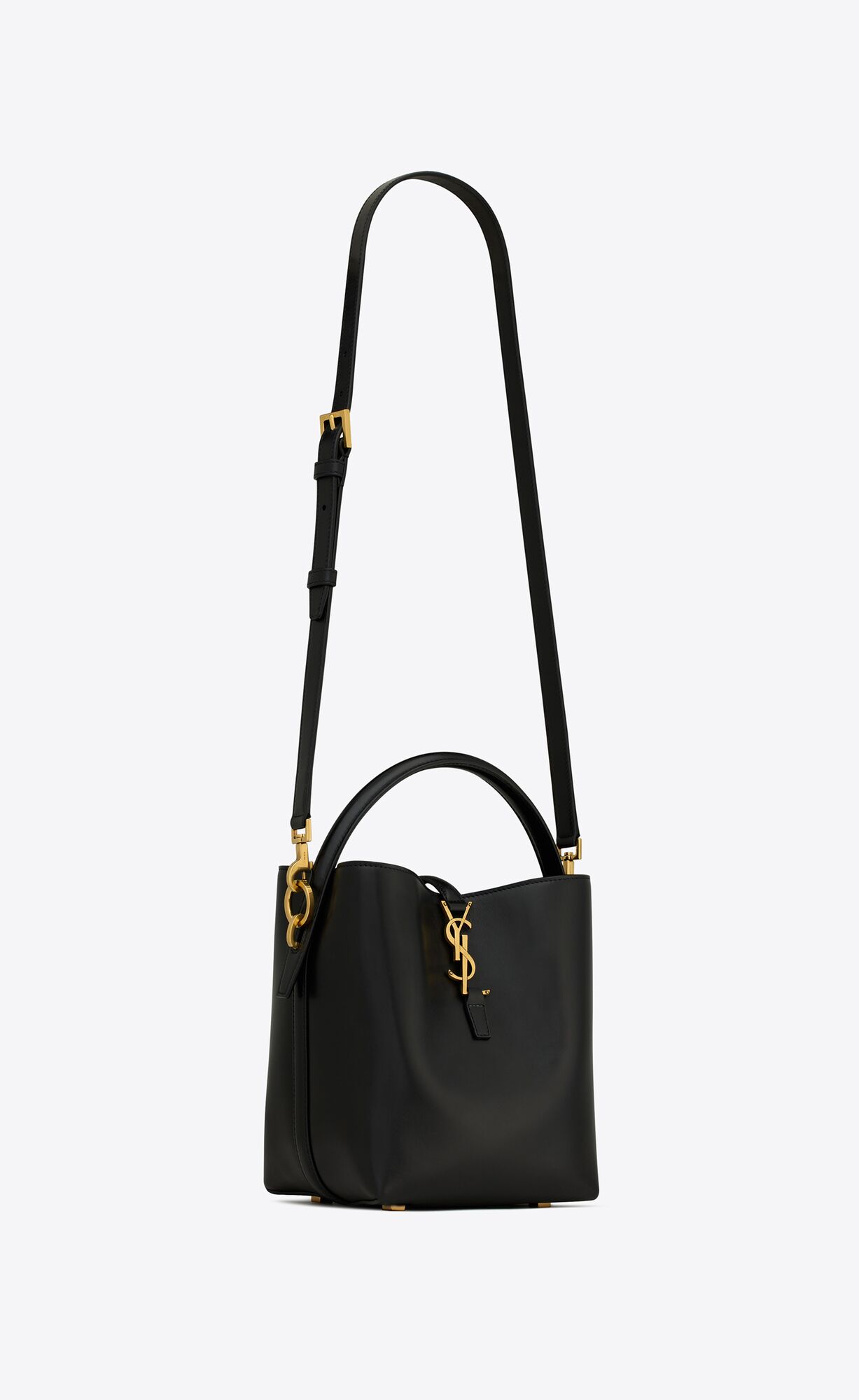 le 37 small in shiny leather black le 37 small in shiny leather black