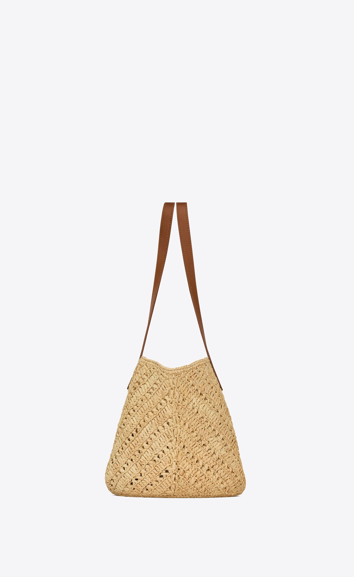 panier small in raffia and vegetable tanned leather natural and brick panier small in raffia and vegetable tanned leather natural and brick
