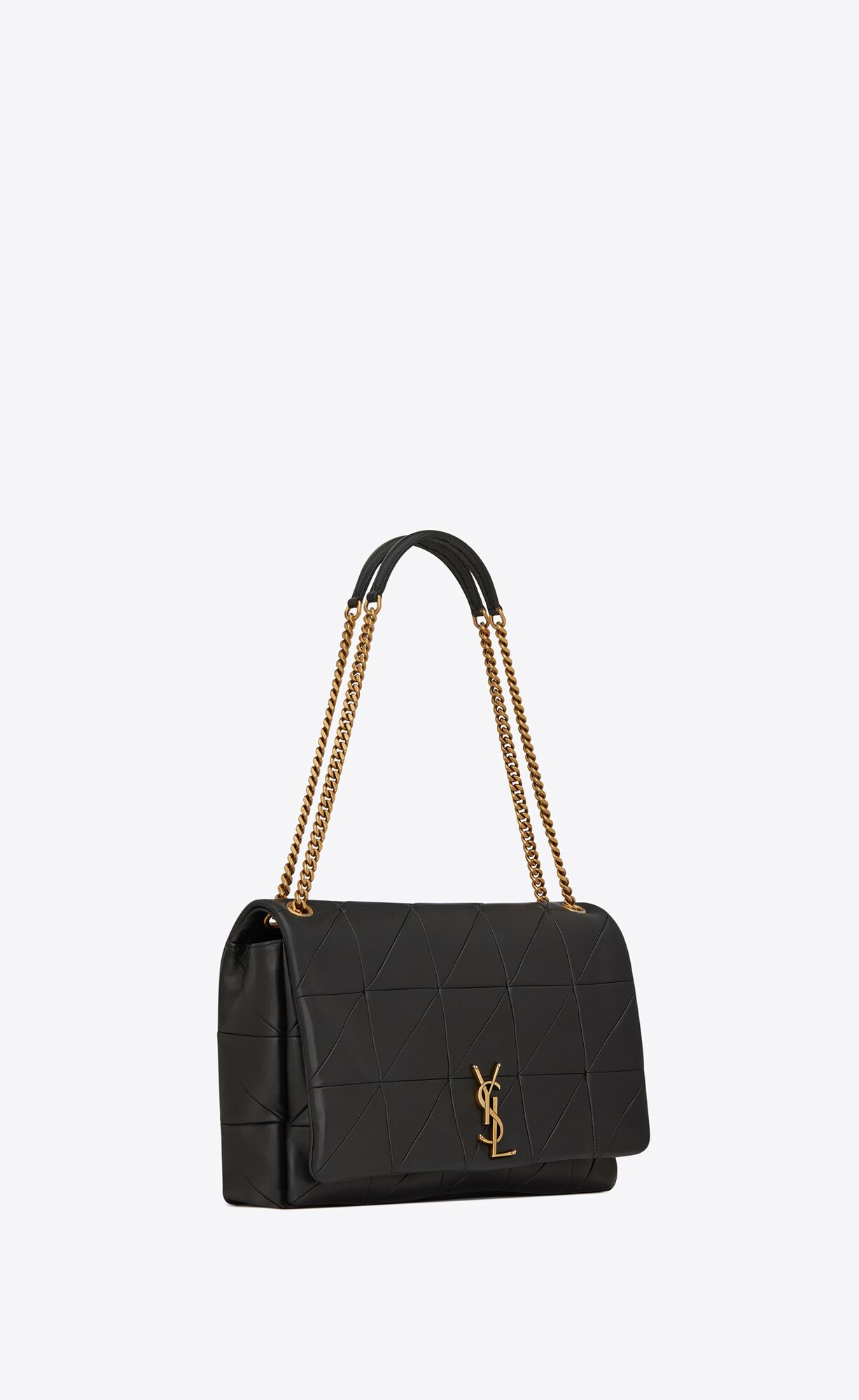 large jamie in lambskin black large jamie in lambskin black
