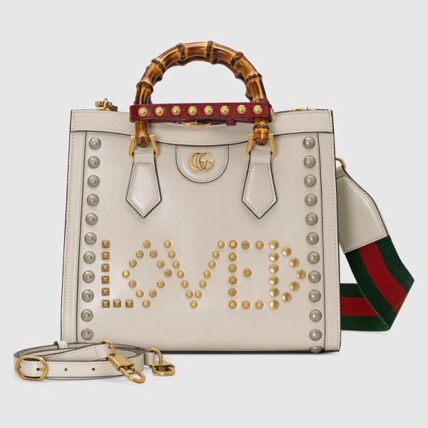 gucci lovelight diana small tote bag