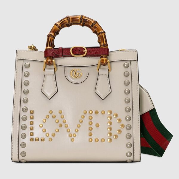 gucci lovelight diana small tote bag