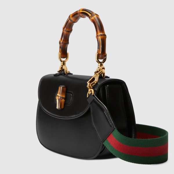 gucci bamboo 1947 small top handle bag
