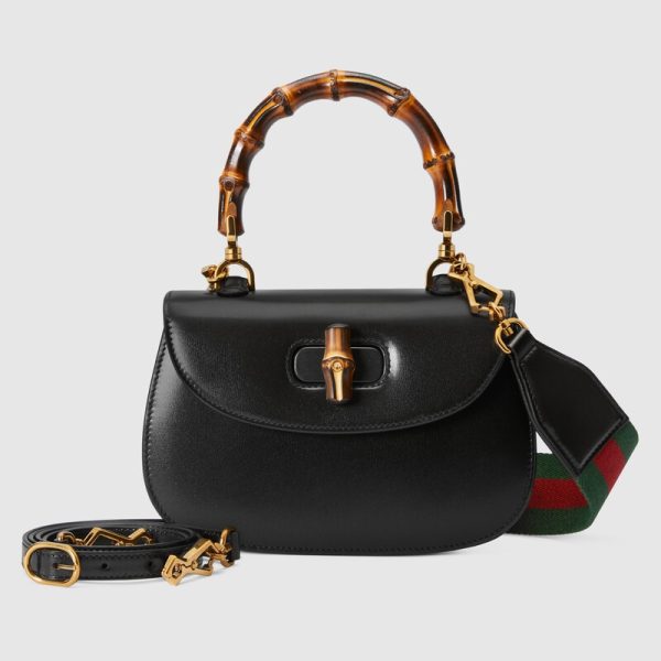 gucci bamboo 1947 small top handle bag