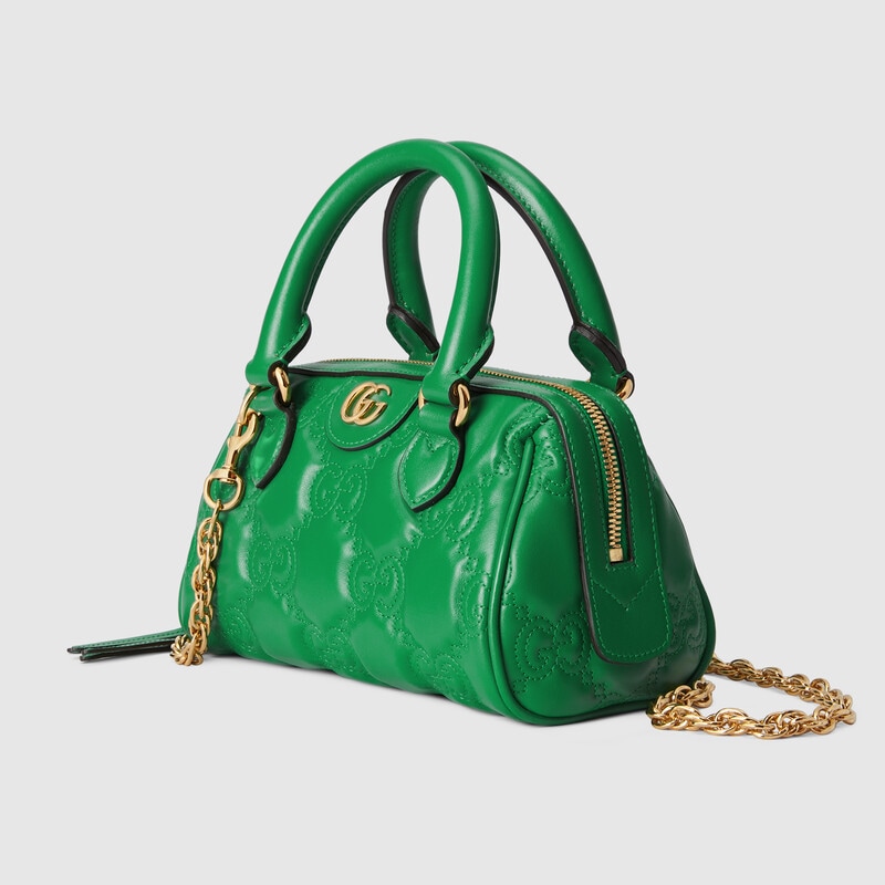 gg matelassé leather top handle bag gg matelassé leather top handle bag