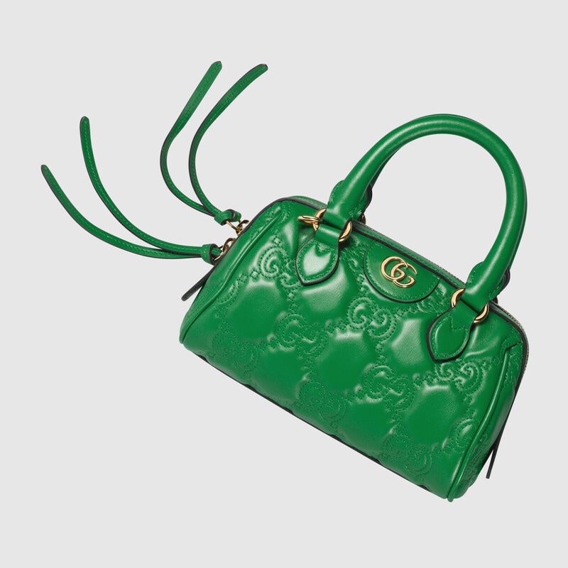 gg matelassé leather top handle bag gg matelassé leather top handle bag