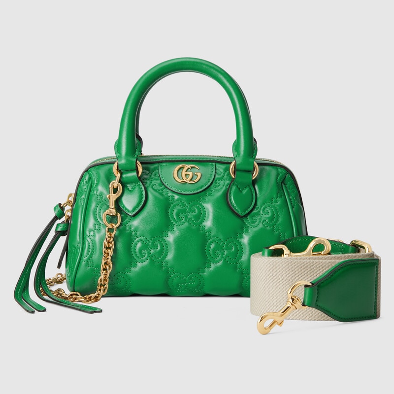 gg matelassé leather top handle bag gg matelassé leather top handle bag