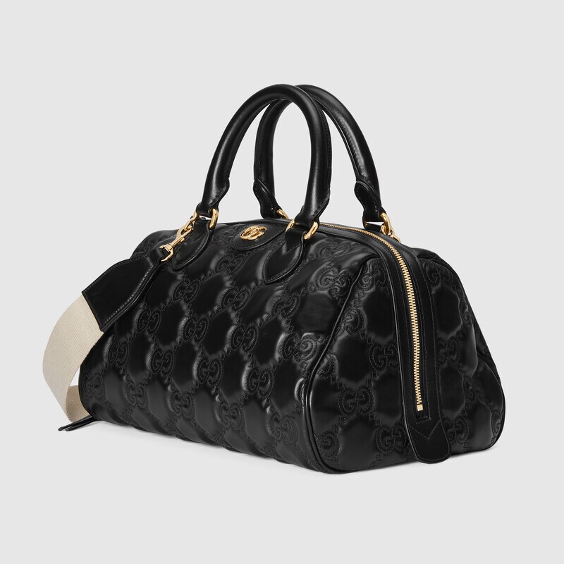 gg matelassé leather top handle bag gg matelassé leather top handle bag