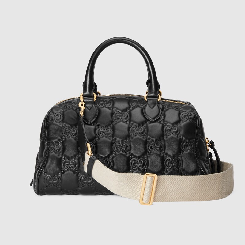 gg matelassé leather top handle bag gg matelassé leather top handle bag