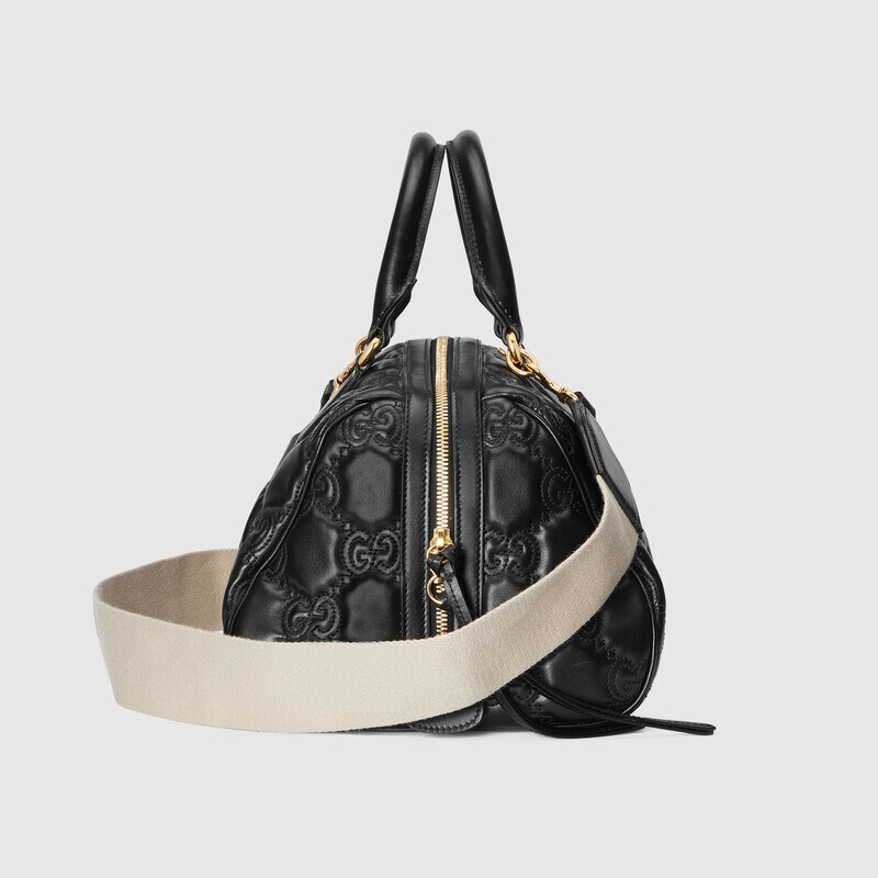 gg matelassé leather top handle bag gg matelassé leather top handle bag