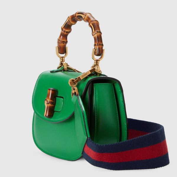 gucci bamboo 1947 mini top handle bag